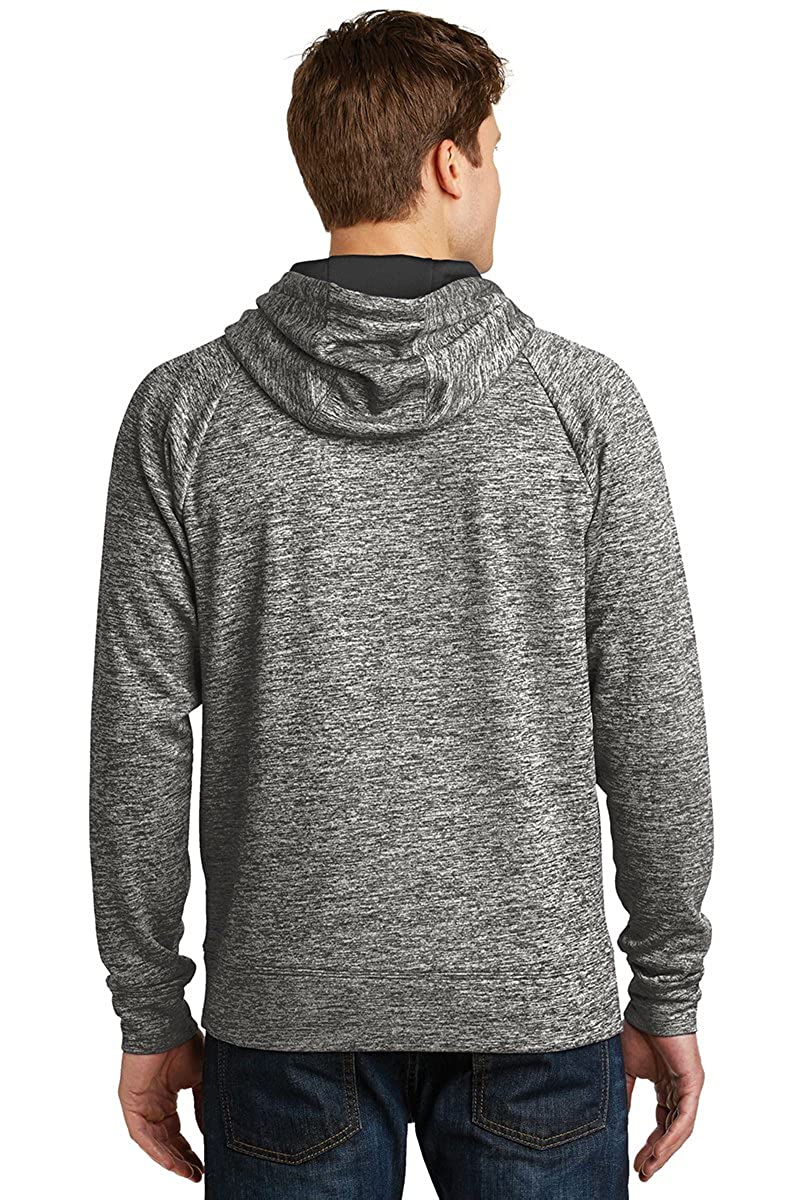 Armycrew Electric Heather Yarn Dyed Fleece Pullover Hoodie