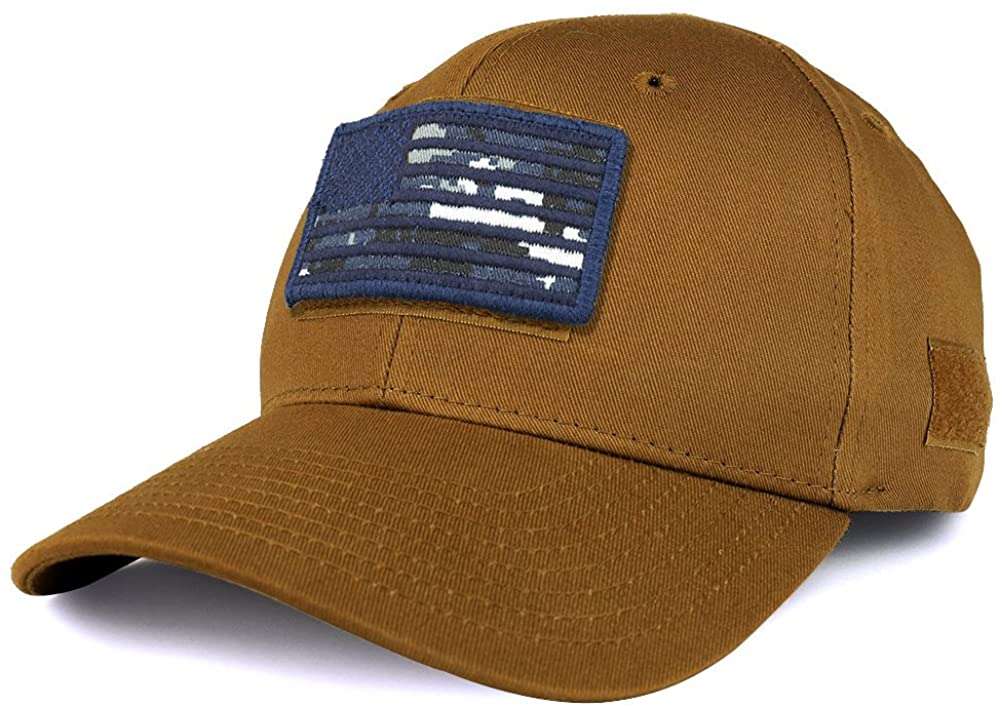 Armycrew USA NTG Flag Tactical Patch Structured Operator Baseball Cap