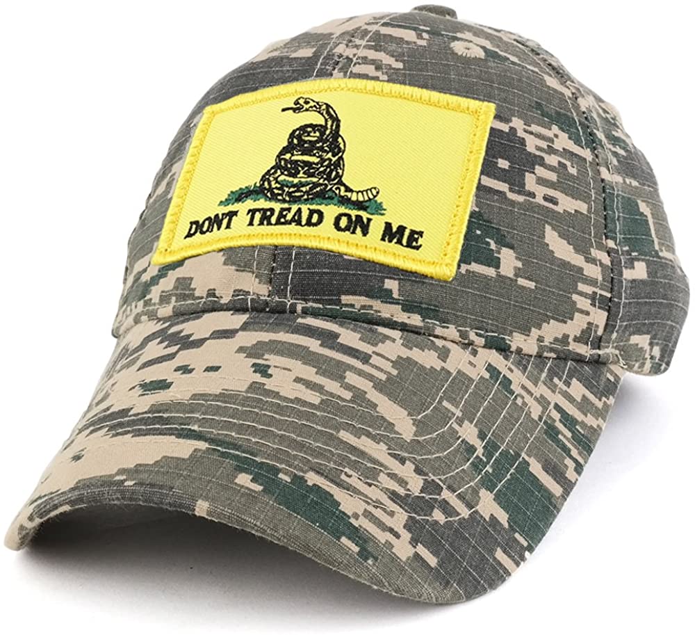 Dont Tread on Me, Gadsden Snake Embroidered Tactical Patch with Adjustable Operator Cap