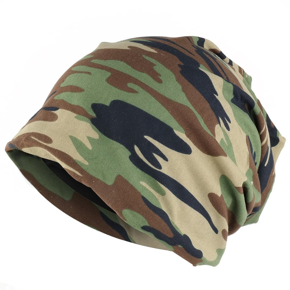 Armycrew Camo Color Style Slouchy Baggy Soft Beanie