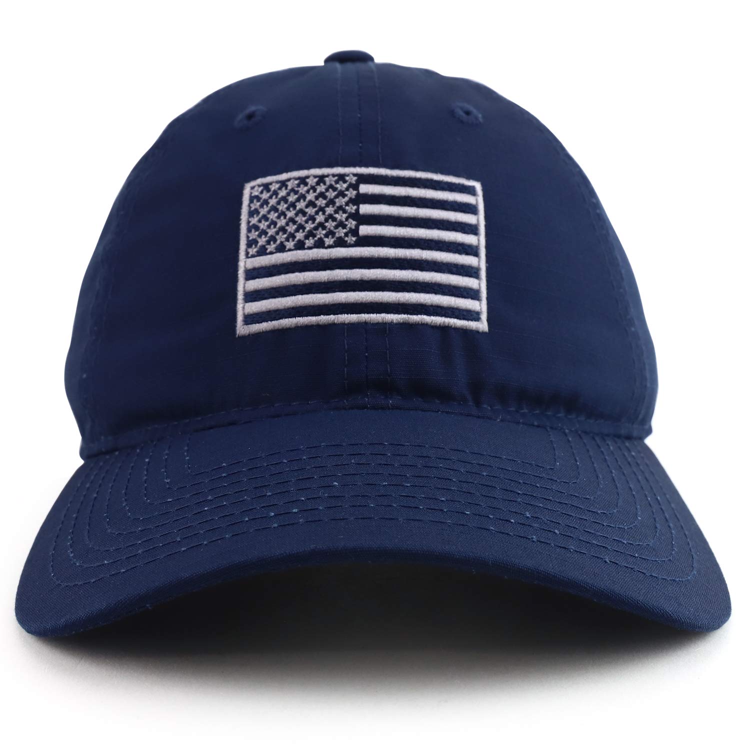 Rapid Dominance American Flag Embroidered Relaxed Cotton Adjustable Cap - ACU