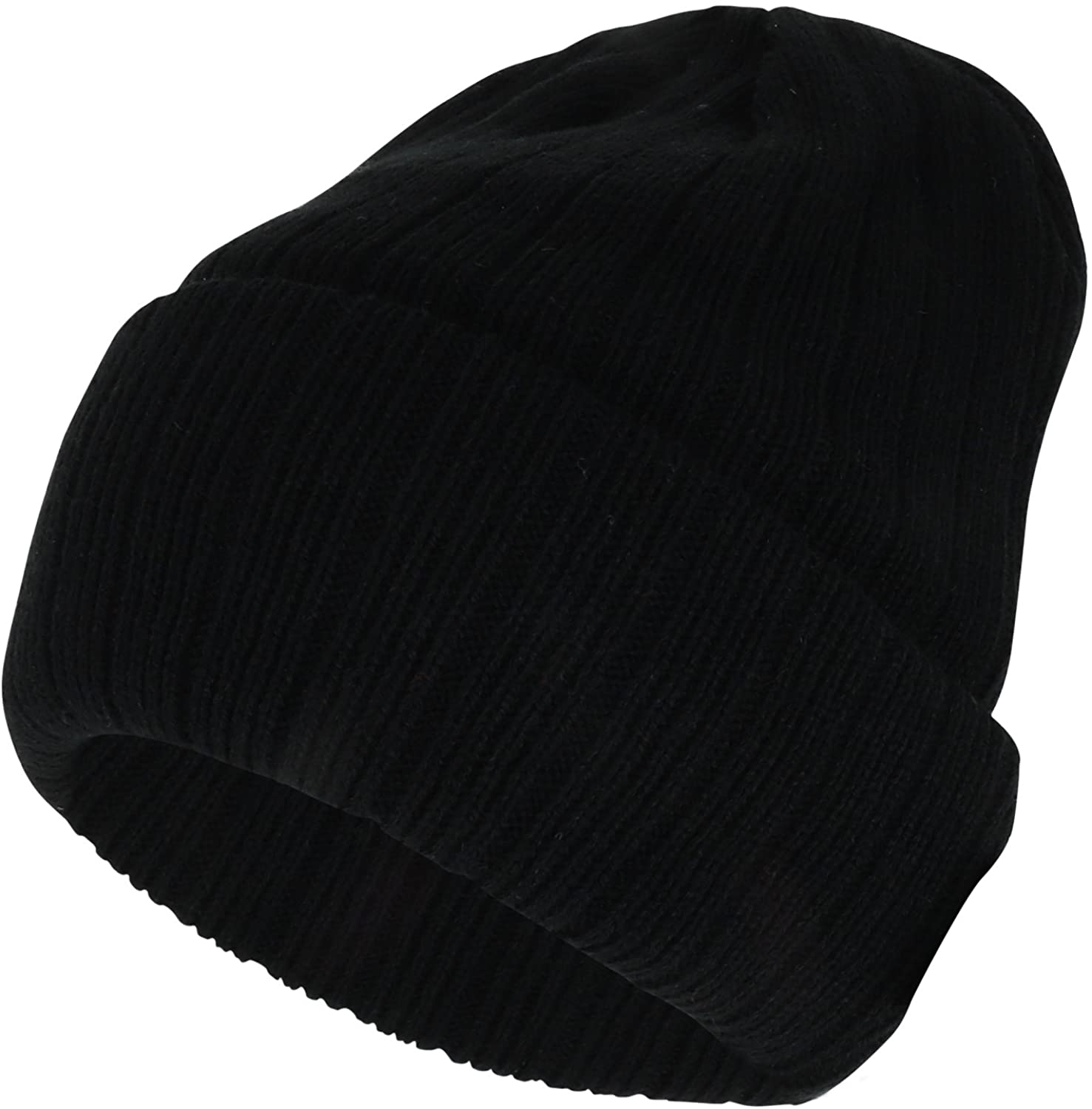 Armycrew 3M Thinsulate Insulation Fleece Lined Long Cuff Ribbed Beanie