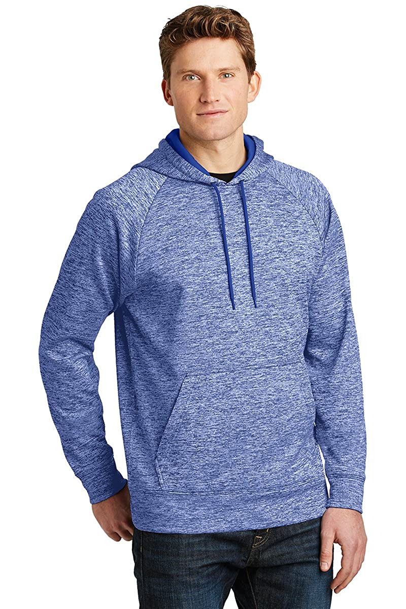 Armycrew Electric Heather Yarn Dyed Fleece Pullover Hoodie