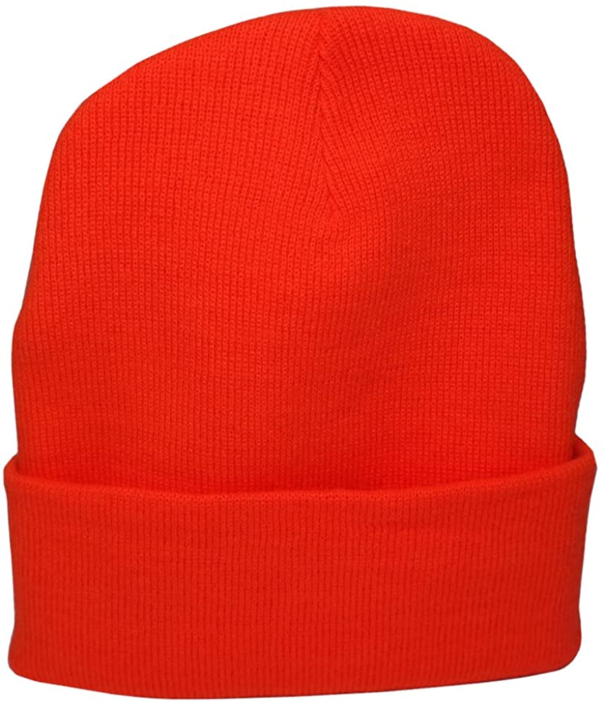 Ace Men's Super Stretch Beanie One Size Blaze Orange