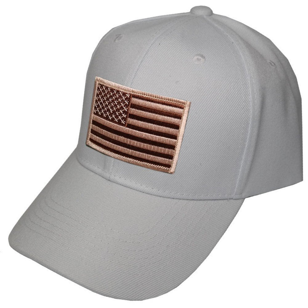 Armycrew Men's Army USA Flag Patch Cap