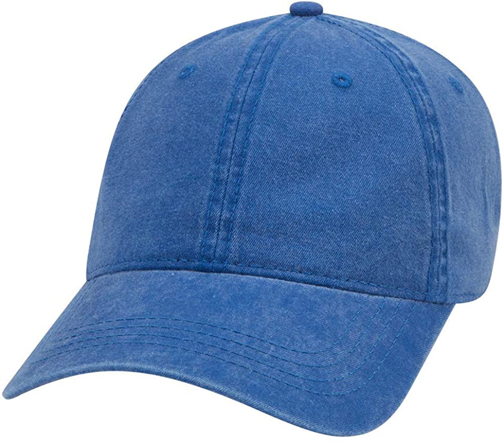 Armycrew Low Profile Unstructured Pigment Dyed Washed Basic Cotton Cap