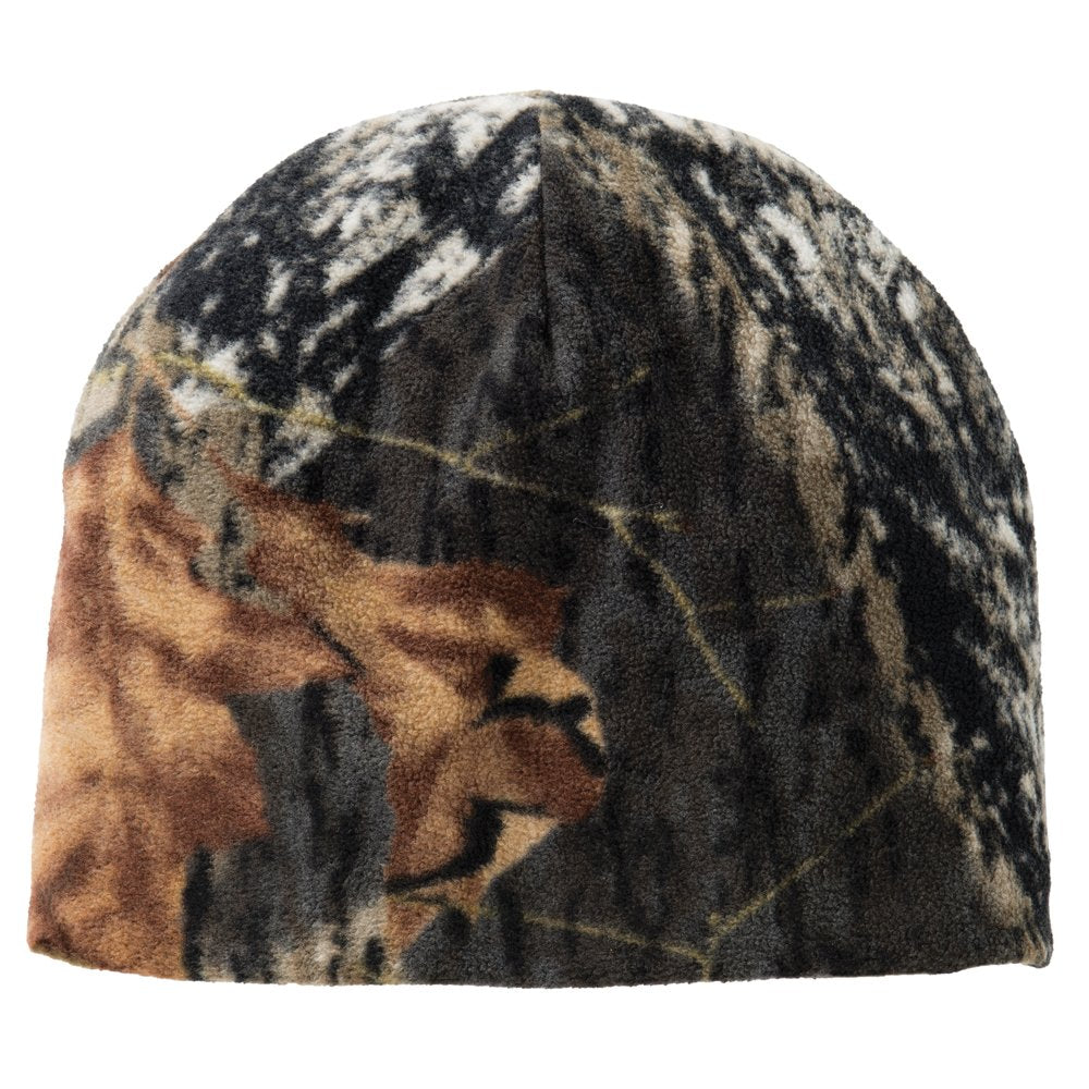 Camouflage Oil Realtree Mossyoak Winter Fleece Style Beanie Hat