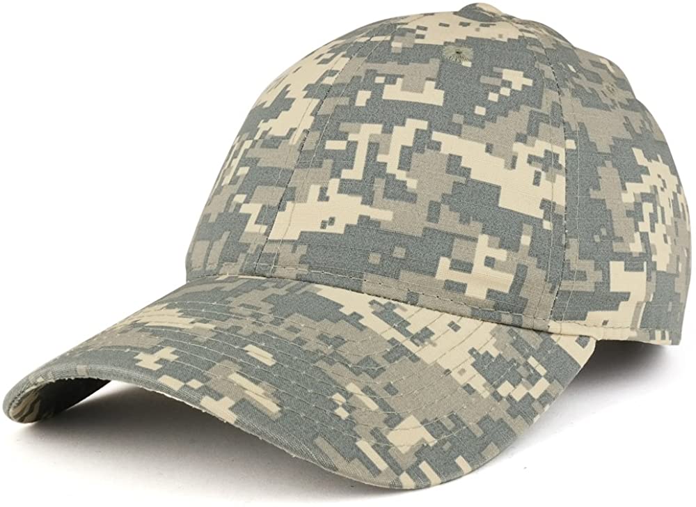 Armycrew Soft Crown Low Profile Tear Resistant Ripstop Cotton Baseball Cap