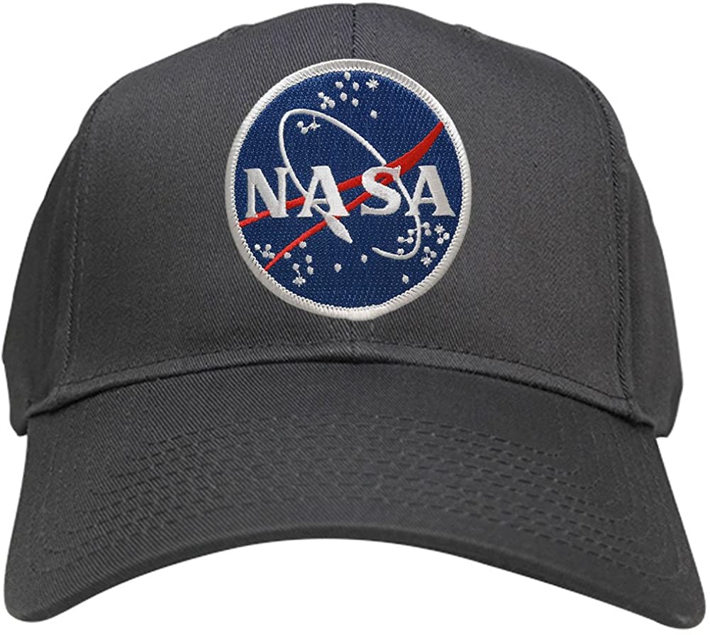 NASA Space Meatball Embroidered Iron On Logo Patch Snapback Cap