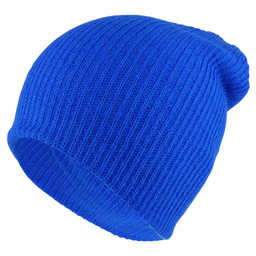 Armycrew Super Soft Acrylic Knit Plain Slouch Solid Color Beanie Hat