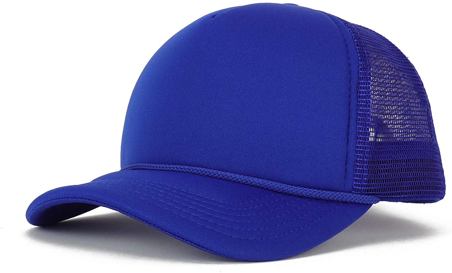 Armycrew Kid's Youth Size 5 Panel Structured Foam Mesh Trucker Cap