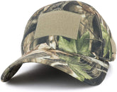 Armycrew Structured HybriCam Cotton Tactical Cap with Loop Patch