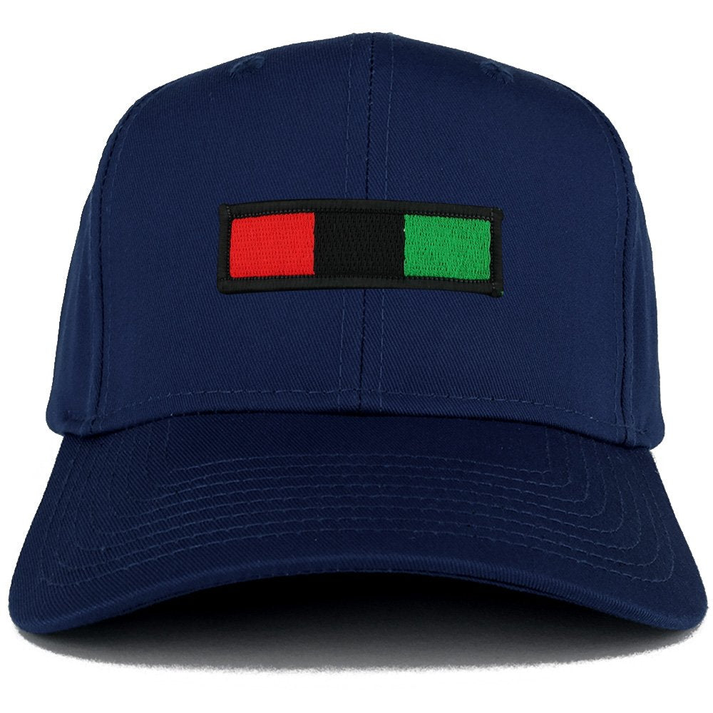 Africa Red Black Green Embroidered Iron on Patch Adjustable Baseball Cap