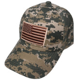 Armycrew Men's Army USA Flag Patch Cap