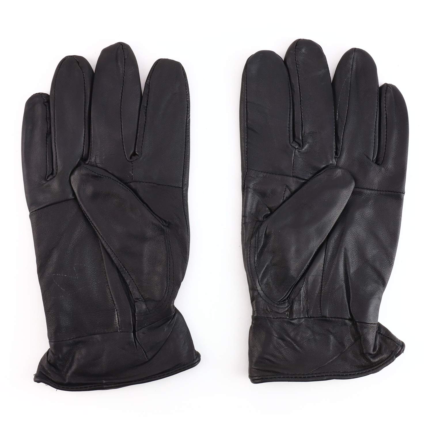 Armycrew Men's Thermal Lined Insulated Leather Gloves