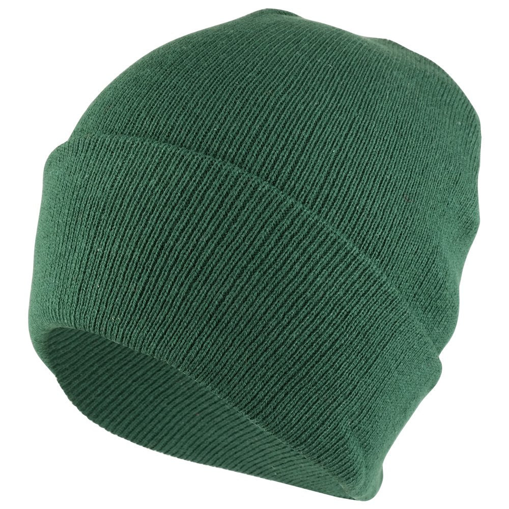 Superior Cotton Blend Knit Long Cuff Winter Beanie Hat