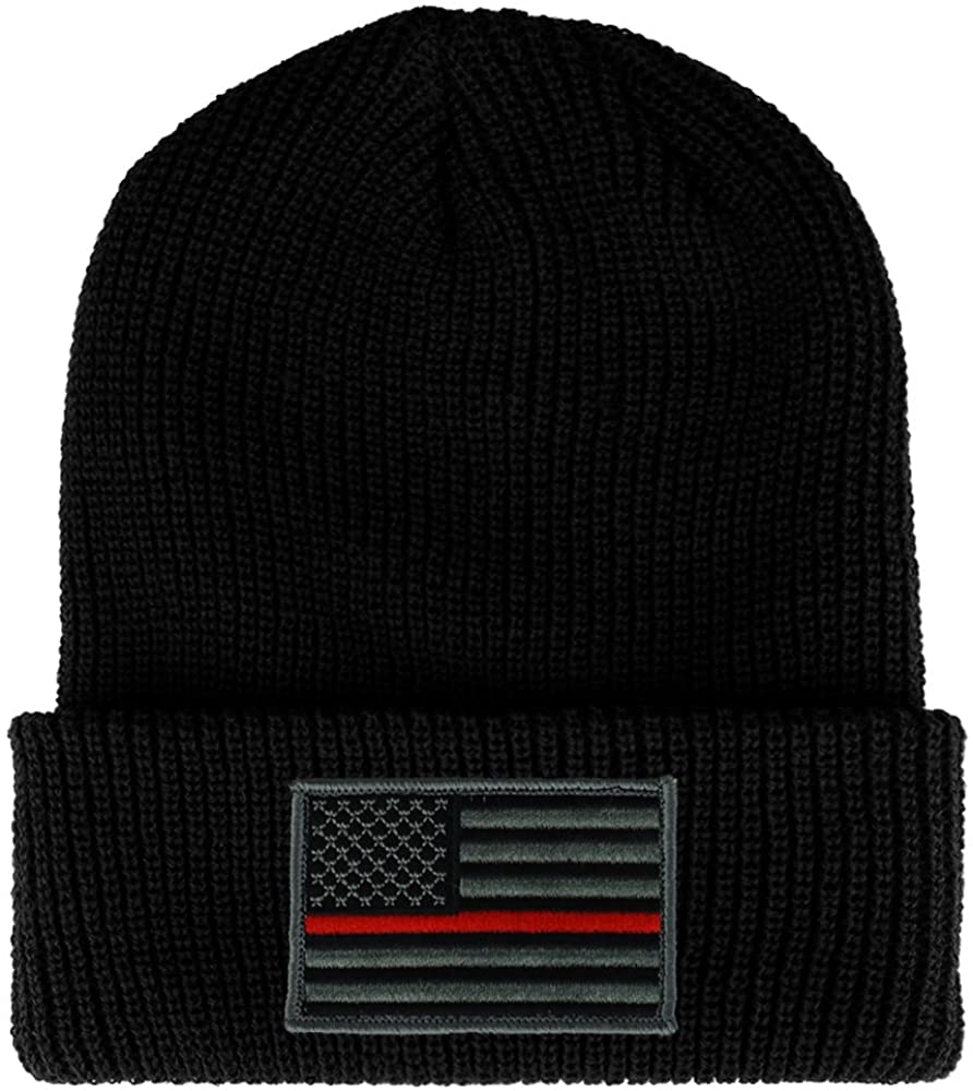 Thin Red Line American Flag Patch