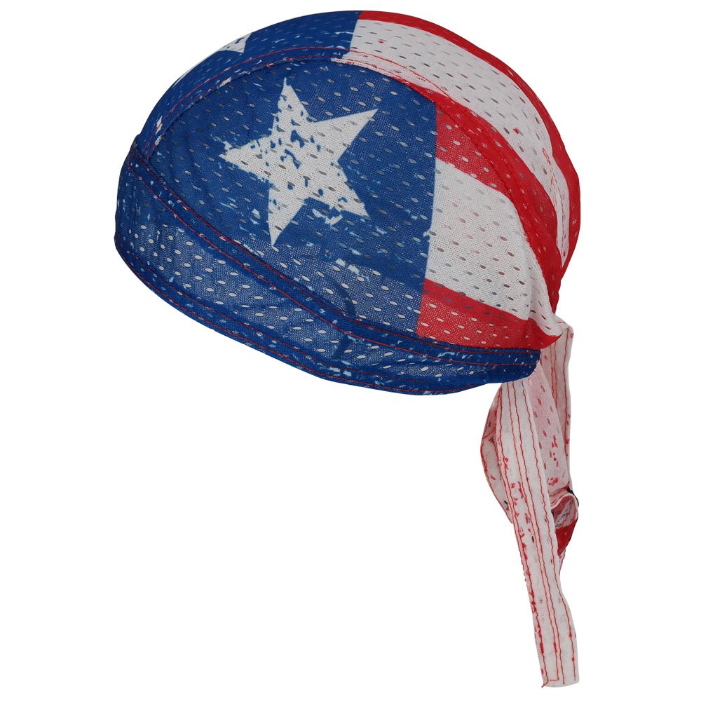 Armycrew Vented Flydanna Mesh Biker Patriotic Headwrap