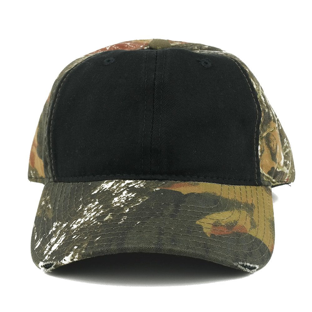 Camo Mossy Oak Realtree Low Profile Contrast Adjustable Cap