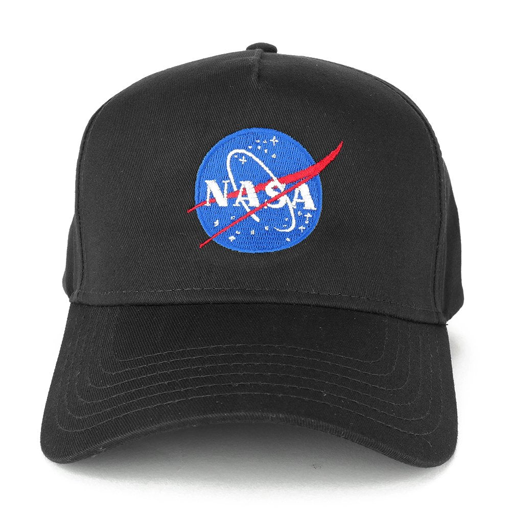 AC Racing NASA Insignia Meatball Embroidered 5 Panel Cotton Cap