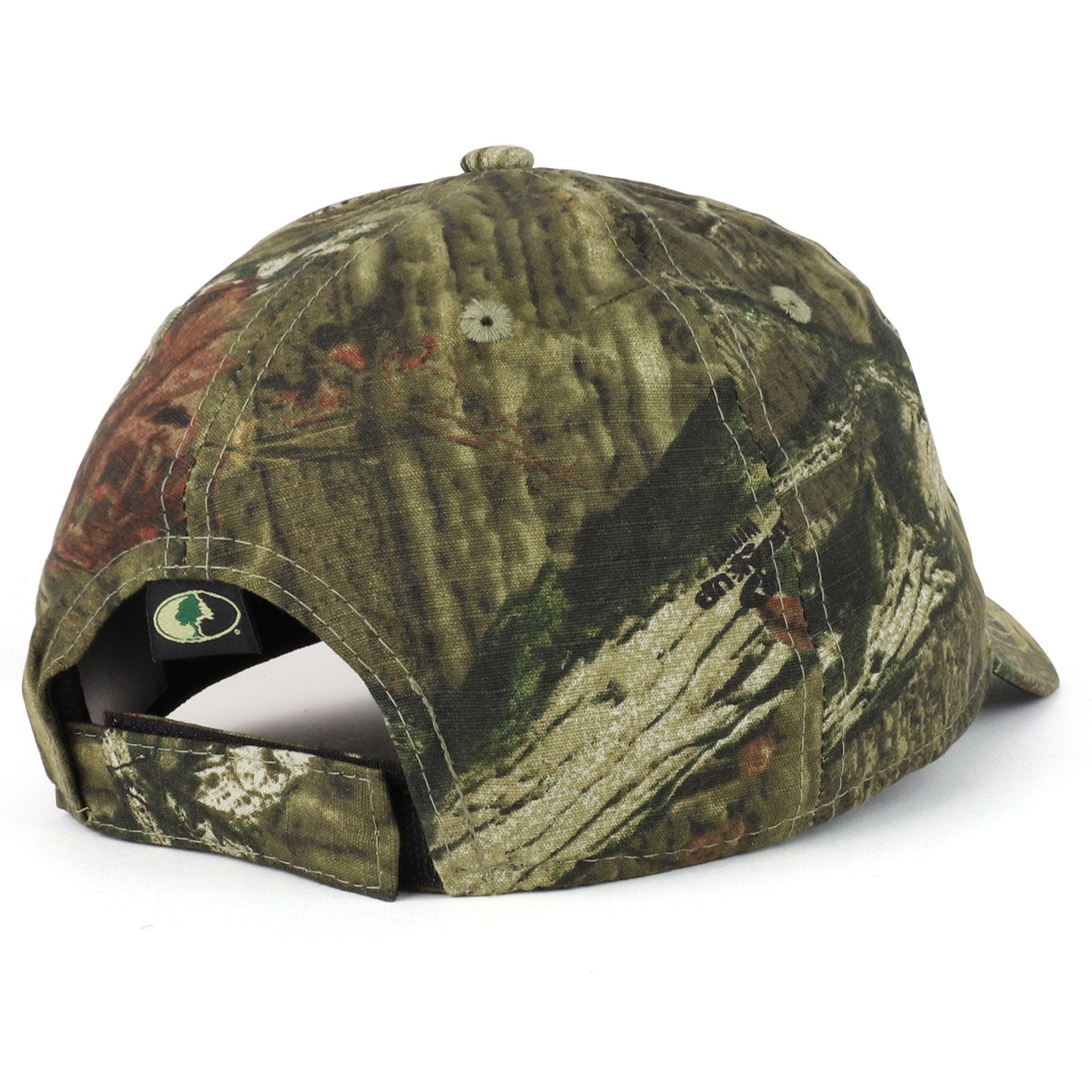 Armycrew USA Flag Patch Embroidered Cool and Dry Q3 Mossy Oak Break Up Baseball Cap