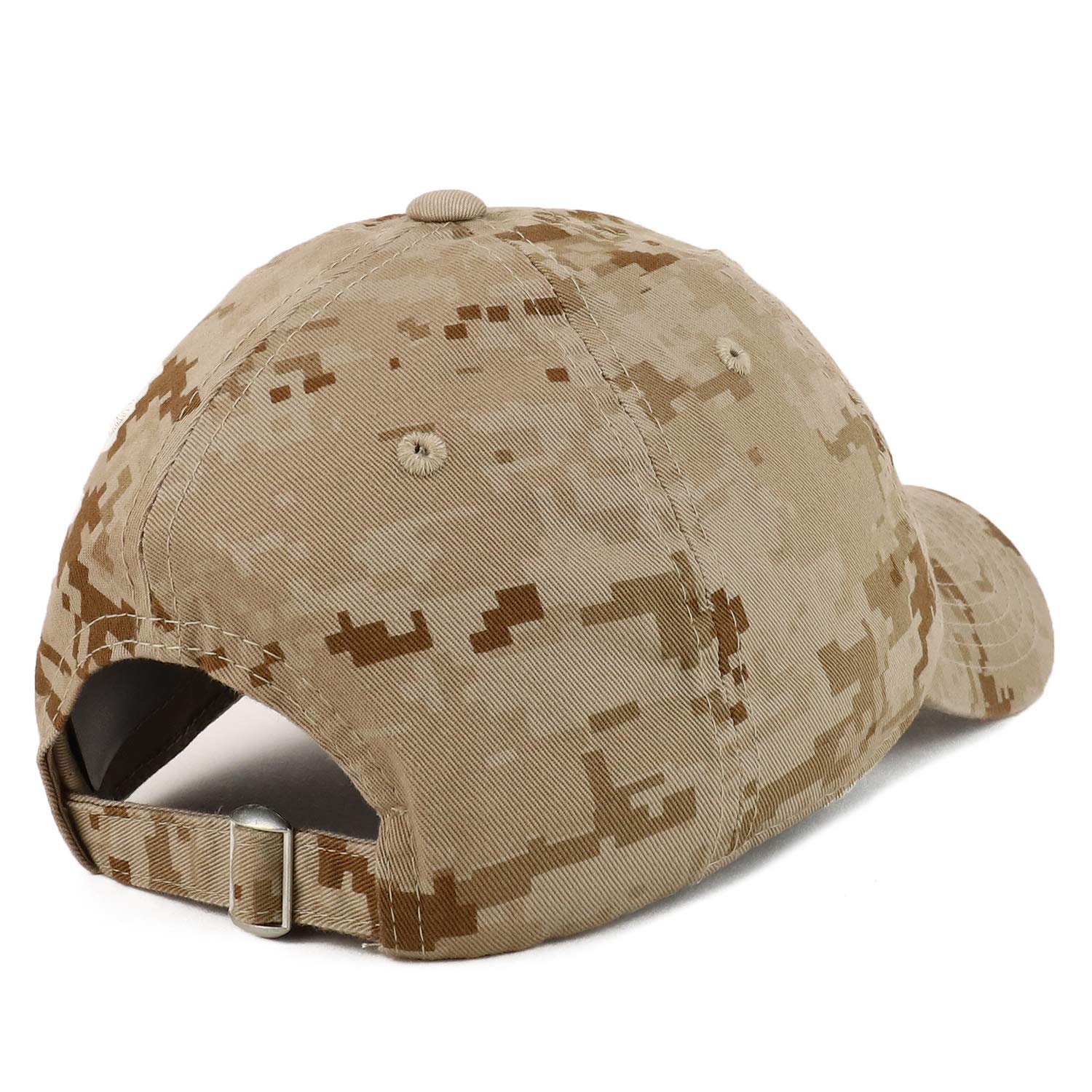 Armycrew Black Olive American Flag Embroidered Patch Camo Soft Crown Baseball Cap