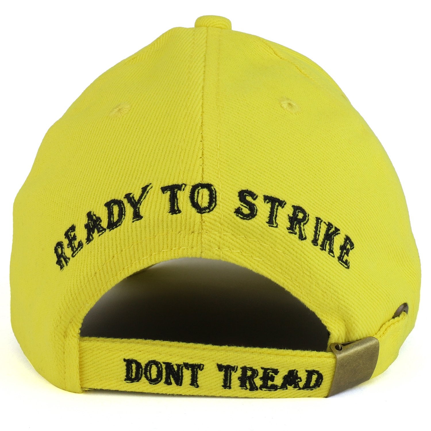 Armycrew Tread On Me Snake Liberty or Death Embroidered Structured Baseball Cap