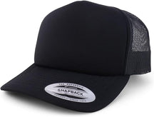 Armycrew XXL Oversize Curved Visor Foam Trucker Mesh Snapback Cap