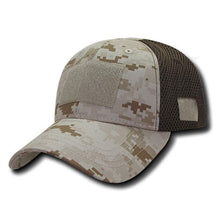 Low Crown Air Mesh Tactical Cap with Loop Patch