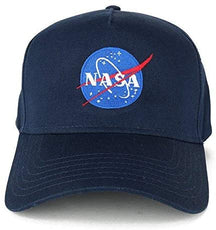 AC Racing NASA Insignia Meatball Embroidered 5 Panel Cotton Cap