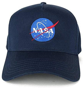 AC Racing NASA Insignia Meatball Embroidered 5 Panel Cotton Cap