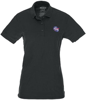 Ladies Meatball Embroidered Premium Poly Jersey Polo Shirt - S to 2XL