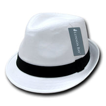 Lightweight Fashionable Poly Woven Classic Fedora Hat