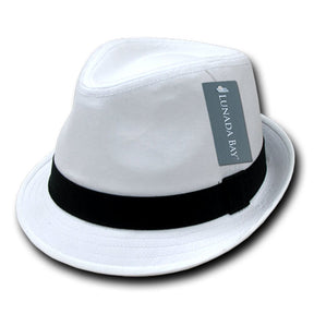 Lightweight Fashionable Poly Woven Classic Fedora Hat