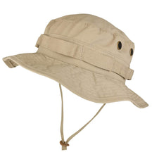 Armycrew Ripstop Tear Resistant Cotton Jungle Boonie Cap with Chin Strap