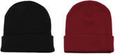 MC Winter Knit Long Cuff Beanie - 2 Pack Deal