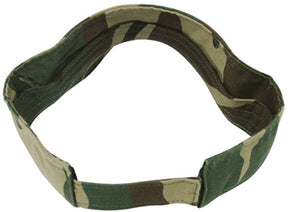 MG Camouflage Pattern Washed Outdoor Sun Visor