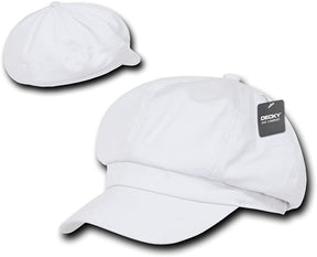 Apple Jack 100% Cotton 6 Panel Newsboy Hat