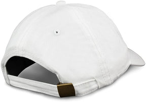 Armycrew NASA Insignia Embroidered 100% Cotton Washed Cap (One Size, White)