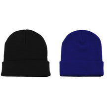 MC Winter Knit Long Cuff Beanie - 2 Pack Deal
