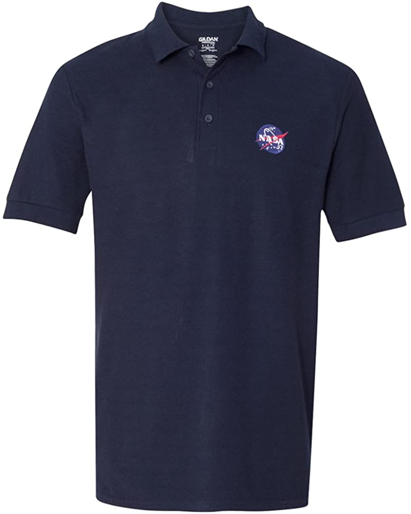 Men's NASA Insignia Embroidered Premium 100% Cotton Shirt - S to 5XL