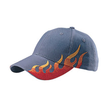 MC Low Profile Side Flame Deluxe Cotton Structured Cap, Black