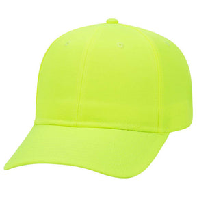 Armycrew Lightweight Neon Color Polyester Twill Structured Baseball Cap - NEON Orange