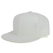 Armycrew Youth Kid's Solid Color Flat Bill Snapback Baseball Cap