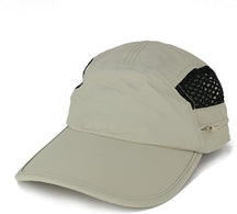 Armycrew Taslon UV 50 Plus Water Repellent Cap with Hidden Flap - Charcoal - Large