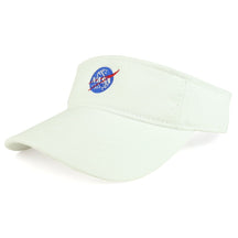 Armycrew NASA Insignia Logo Embroidered Cotton Adjustable Visor Cap