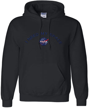 Men's I Need My Space NASA Embroidered Heavy Blend Hooded Sweatshirt