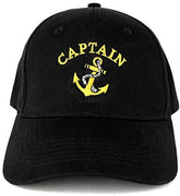 Captain Anchor Embroidered Deluxe 100% Cotton Cap