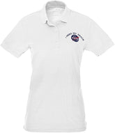 Ladies I Need My Space NASA Meatball Embroidered Poly Jersey Polo Shirt