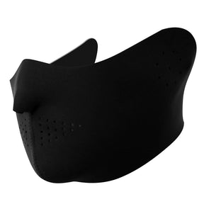 Neoprene Half Face Outdoor Protection Mask with Adjustable Closure - Black